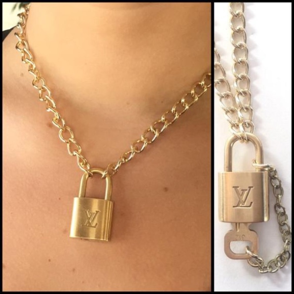 Louis Vuitton Lock Necklace
